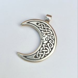 Moon PENDANT only! (Sterling Silver)